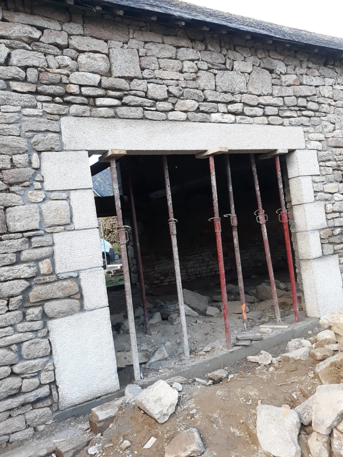 Maçonnerie Pierre - LARMOR CONSTRUCTION