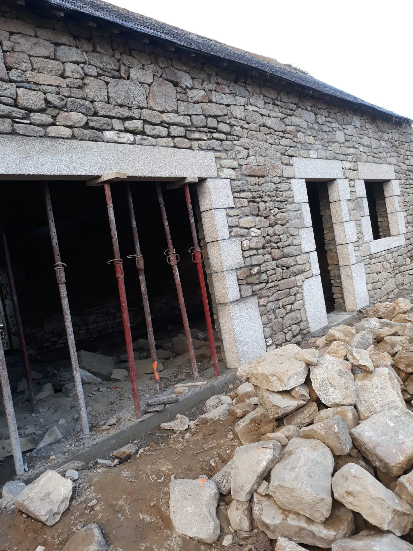 Maçonnerie Pierre - LARMOR CONSTRUCTION