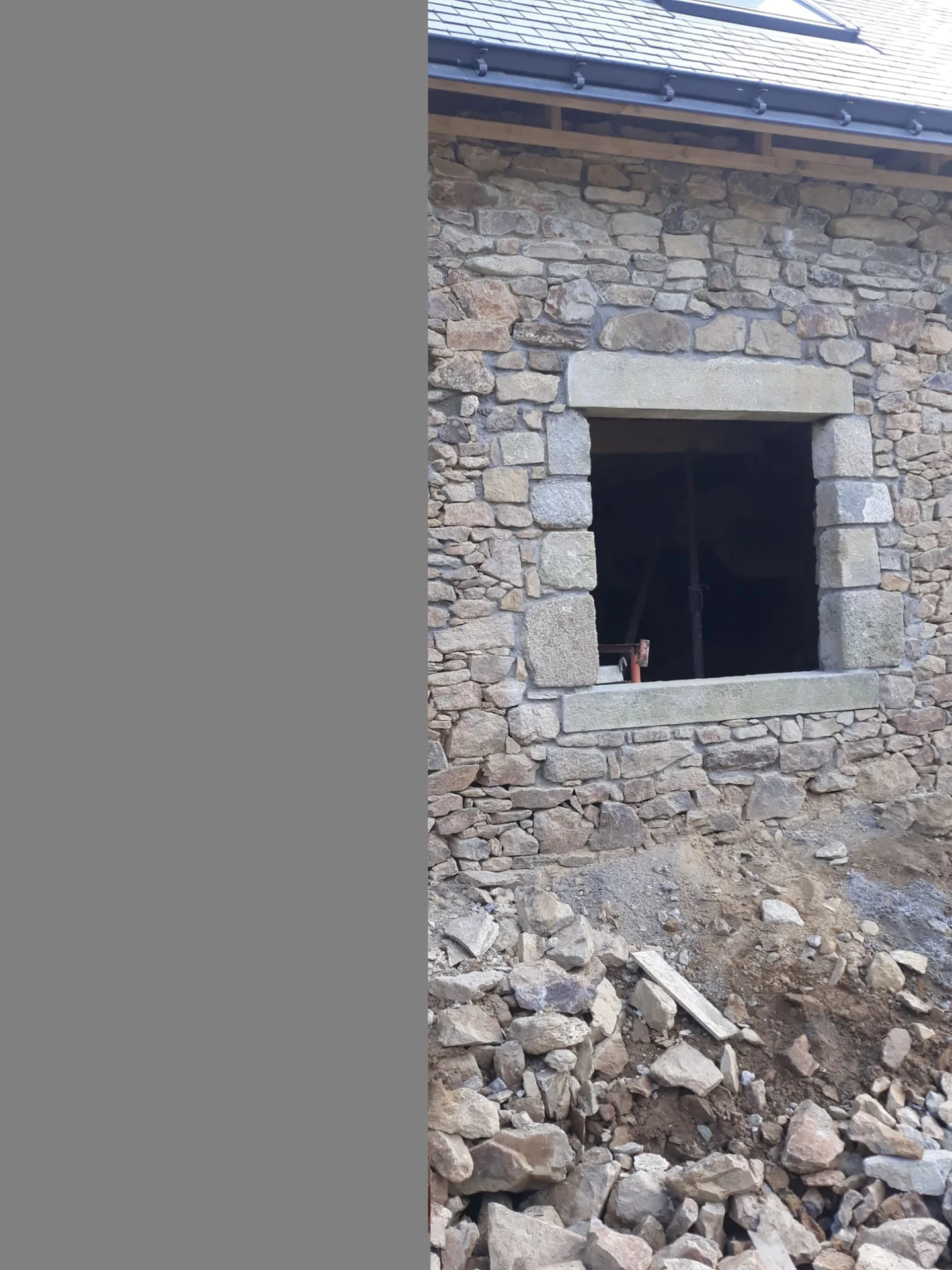 Maçonnerie Pierre - LARMOR CONSTRUCTION