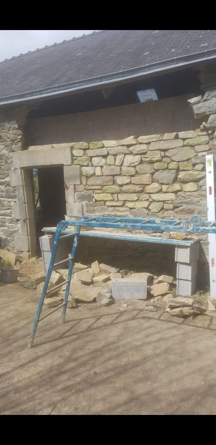 Maçonnerie Pierre - LARMOR CONSTRUCTION